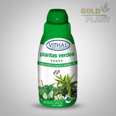 Imagem de Adubo Fertilizante Líquido Vithal 250ml, PLANTAS VERDES