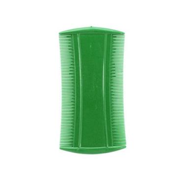 Imagem de Pente Fino Para Piolhos e Lêndeas  Pende de Plástico Safira, VERDE