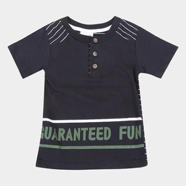 Imagem de Camiseta Infantil Duzizo Gola Portuguesa Masculina-Masculino