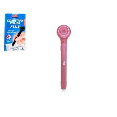 Imagem de Corretivo Roller Plus 5mm x 6m Desing Anatômico Cor Embalagem:Rosa - K