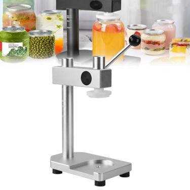 Imagem de Máquina manual de selagem de latas – Ferramenta de costura de latas para alimentos enlatados, leite, chá, café, garrafas – Selante manual azul para fácil uso doméstico e preservação do frescor