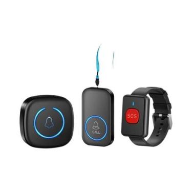 Imagem de Botão De Chamada De Emergência SOS Sem Fio Para Crianças, Idosos, Paci