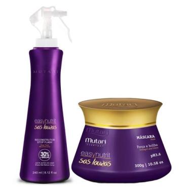 Imagem de Mutari kit sos louros mascara 300g + stop flash 150ml