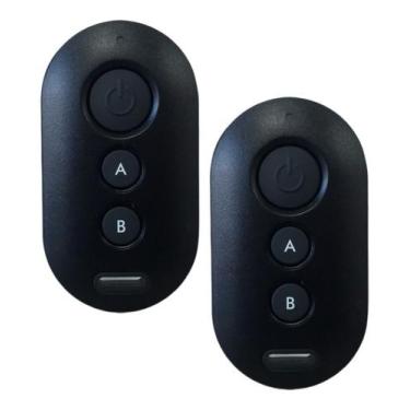 Imagem de Controle Remoto 433Mhz Portão Cerca Elétrica Alarme Intelbras 2 Unidad