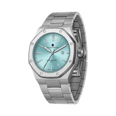 Imagem de Relógio Masculino Com Pulseira De Aço Inoxidável, Resistente À Água, A