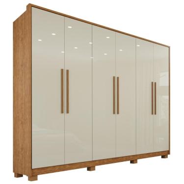 Imagem de Guarda-roupa Casal 100% Mdf 6 Portas E 6 Gavetas Premium