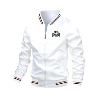 Imagem de Jaqueta Masculina À Prova De Vento Com Gola Alta LONSDALE, Moda Primav