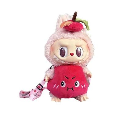 Imagem de Boneca Labubu De 38cm Com Roupa De Natal, Conjunto De Vestido De Suéte