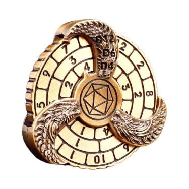 Imagem de Conjunto De Dados De Metal D+D Para Dungeons And Dragons (D&D) - Giros