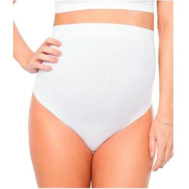Imagem de Calcinha Alta Plié 50040 Gestante - Plie, Branco, G