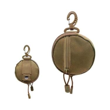 Imagem de Carteira Mini Casual Masculina Para Uso Ao Ar Livre, Porta-Chaves Port