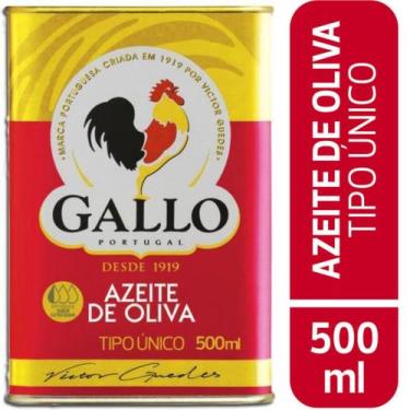 Imagem de Azeite Oliva Tipo Unico Lata Gallo 500ml