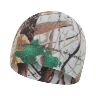 Imagem de Gorro Tático Camuflado Masculino De Inverno, Balaclava De Lã Polar Cor