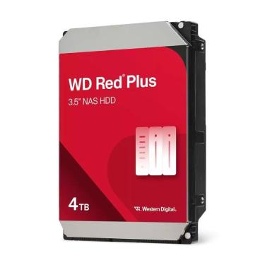 Imagem de HD 4TB Sata3 NAS WD Red Plus, WD40EFZZ, Western Digital
