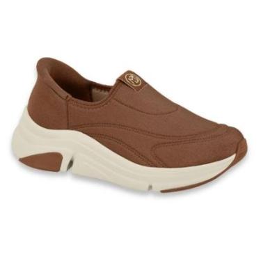 Imagem de Tenis Feminino Modare Solado Confortavel Ortopédico Calce Facil Impermeavel Ref: 7401.107-Feminino