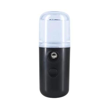 Imagem de Mini Pulverizador Facial Portátil De 30ml, Recarregável via USB, Umidi