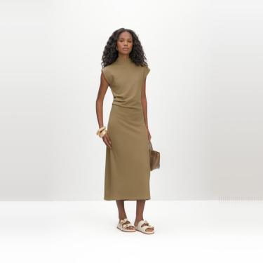 Imagem de Vestido midi feminino em malha texturizada Essendi