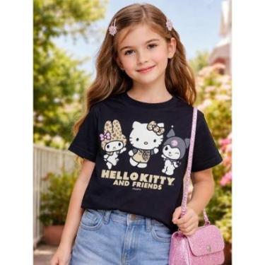Imagem de Blusa Preta Hello Kitty And Friends Momi-Feminino