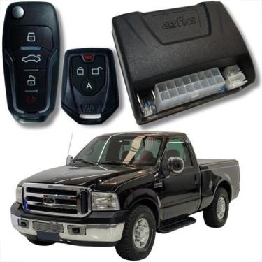 Imagem de Alarme automotivo linha ford com chave canivete e bloqueador veicular 
