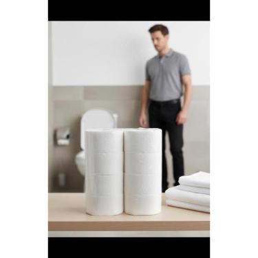 Imagem de Rolão Papel Higiênico 300m Folha Simples: Maciez e Durabilid - Congrat