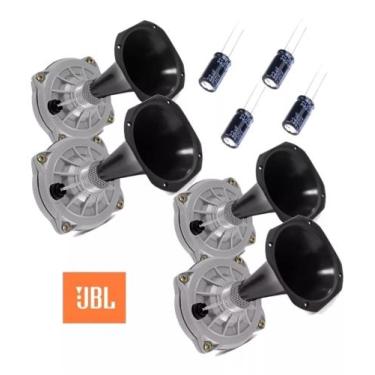 Imagem de 4 Driver D250x Jbl Selenium 400 Rms + Corneta Curta + Caps