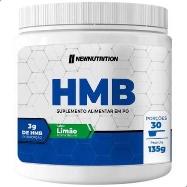 Imagem de HMB em pó (Hidroximetilbutirato) 114g New Nutrition, Limão