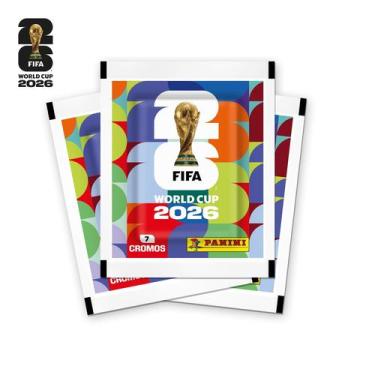 Imagem de Kit Com 50 Envelopes De Figurinhas Da Copa Do Mundo 2026 Fifa World Cu