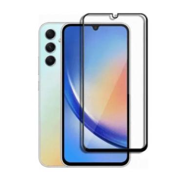 Imagem de Película de Vidro 3D Compatível com Samsung A54 5G Cobre Tela Toda - H