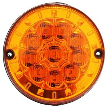 Imagem de Lanterna Traseira Seta Ônibus Caminhão 125mm 10 LED 24V  - Multilight