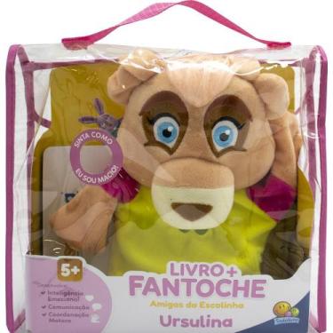 Imagem de Livro - Livro + Fantoche Amigos da Escolinha: Ursulina, fazendo arte (