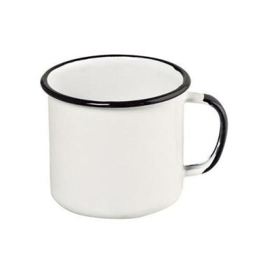 Imagem de Caneca Esmaltada EWEL No 6 - 160ml - Branca