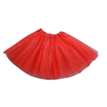 Imagem de Saia Para Festas Carnavais 100% Poliéster - InterPonte, Vermelho