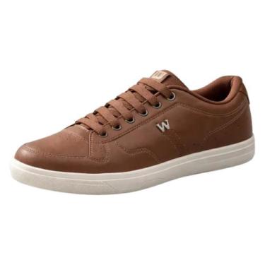 Imagem de Sapatenis Masculino Facil Calce Confortavel Macio West Coast, Camel, 4