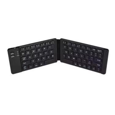 Imagem de Teclado recarregável dobrável para tablet notebook escritório mini tec