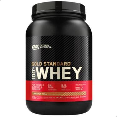 Imagem de 100% Whey Gold Protein Standard New 907g 2 LBS Optimum Nutrition, Cinn