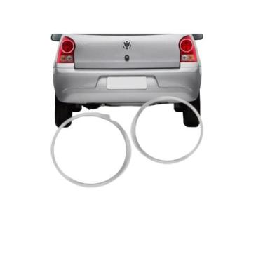 Imagem de Aplique Cromado Para Lanterna Traseira Volkswagen Gol G4 Saveiro G4 Pa