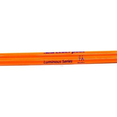 Imagem de Baqueta Liverpool Luminous Series Orange Fluorescente (Padrão 7A) MC-7