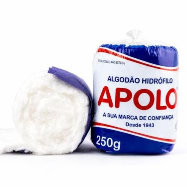 Imagem de Rolo de Algodão Hidrófilo Apolo 250G