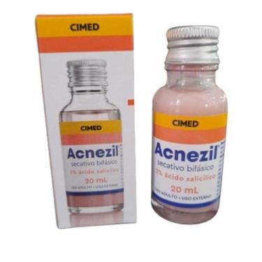 Imagem de Secativo Facial Bifasico Acne Espinha Oleosidade Acnezil 20mL Cimed Ac