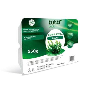 Imagem de Cera Quente Elástica Tutti Depil 1kg Tamanho:250GRCor:Algas, 250GR, Al