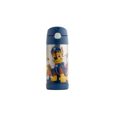 Imagem de Garrafinha Térmica Infantil Chase e Equipe 320 ml Azul Escuro U / Azul escuro