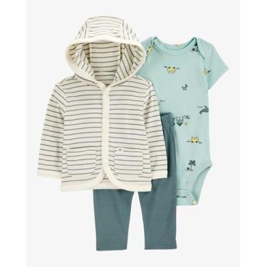 Imagem de Conjunto 3 Peças Carter's Kombi Menino - Roupas de Bebê, 3-6 M