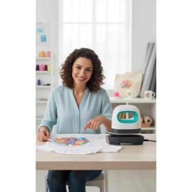 Imagem de 2x Mini Prensa Térmica Azul: Personalize TUDO! - Congratulations Store