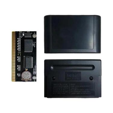 Imagem de Cartão PCB Dourado Regravável Sega Megadrive Genesis Com Tecnologia KY