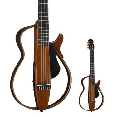 Imagem de Violão Silent Elétrico Nylon Yamaha SLG200N Natural Fosco