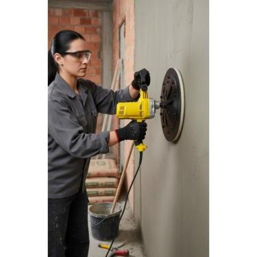 Imagem de Desempenadeira Elétrica 1200W 127V: Reboco e Lixamento Rápid - Congrat