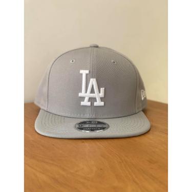 Imagem de Boné NewEra Aba Reta La Dodgers Cinza Snapback