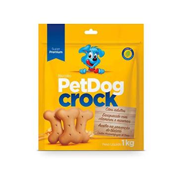 Imagem de Pet Dog Biscoito Crock Tradicional Para Cães - 1Kg