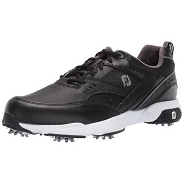 Imagem de FootJoy Tênis masculino - Tênis de golfe estilo temporada anterior, Preto, 9 Wide