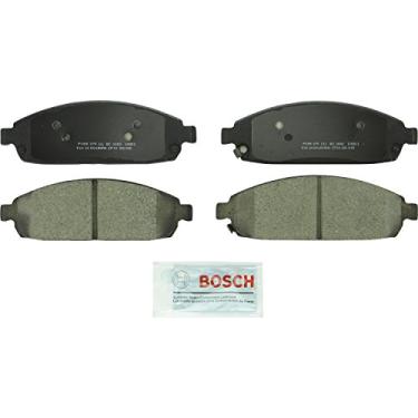 Imagem de BOSCH BC1080 QuietCast Conjunto de pastilhas de freio a disco de cerâmica premium - Compatível com Jeep Commander, Grand Cherokee; FRENTE